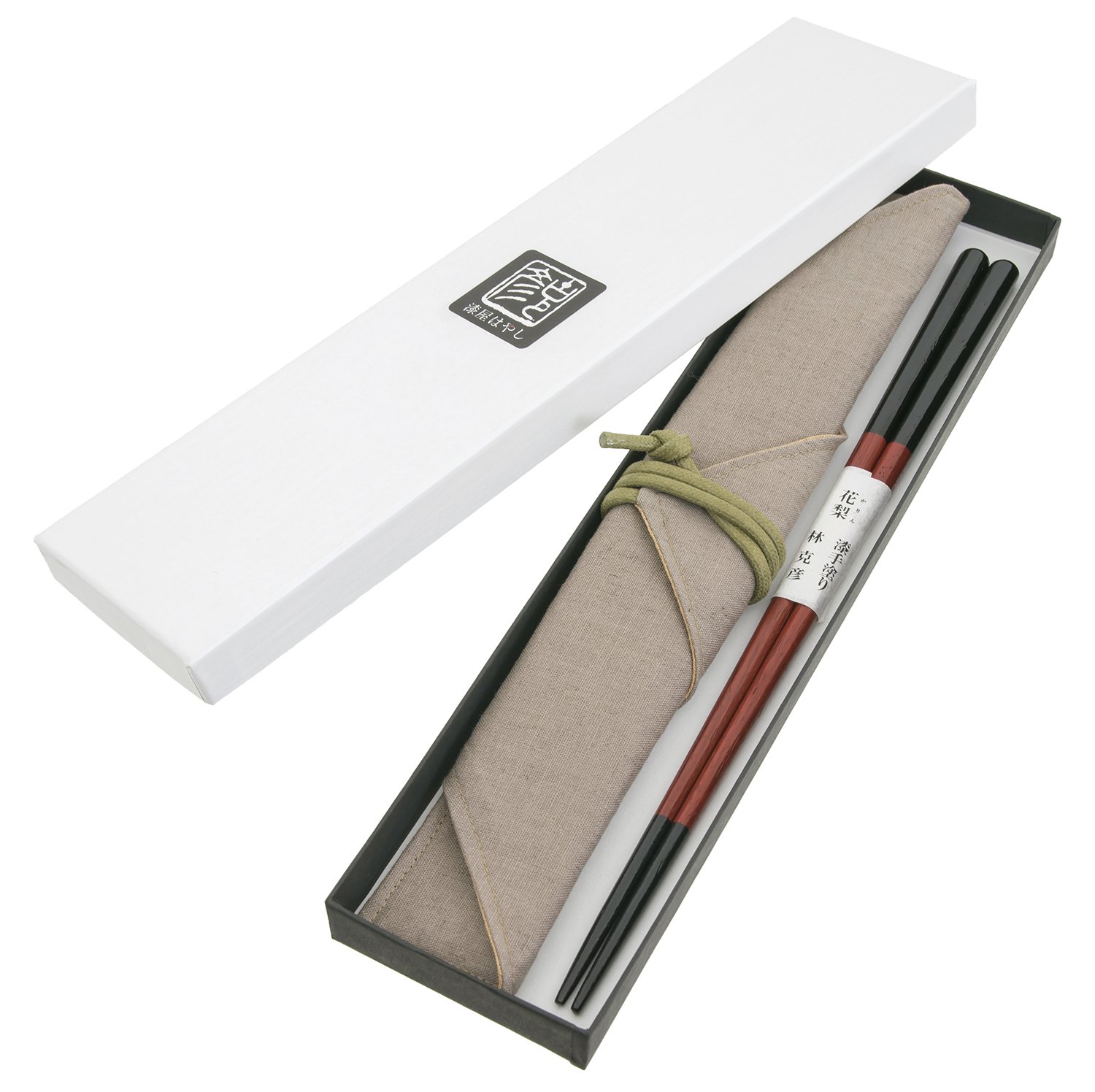 未使用】漆屋はやし夫婦箸 ギフトボックス入り